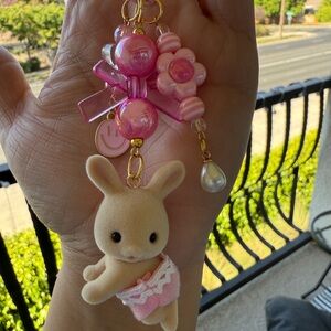 Calico Critter Junk Journal Charm or Bagcharm